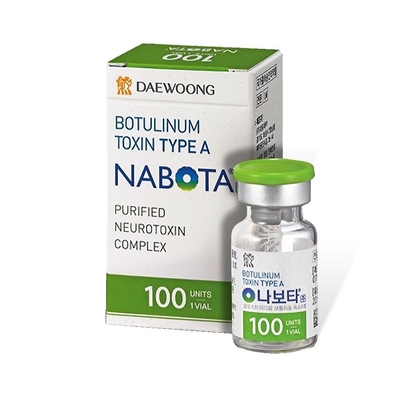 Nabota 100U Botulinum Toxin Tiêm để điều trị nếp nhăn trên khuôn mặt Trẻ hóa da