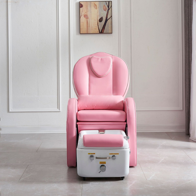 Ghế Massage bằng tia nước bằng da tổng hợp Ghế Spa làm móng có thể điều chỉnh Ghế xăm hình làm móng